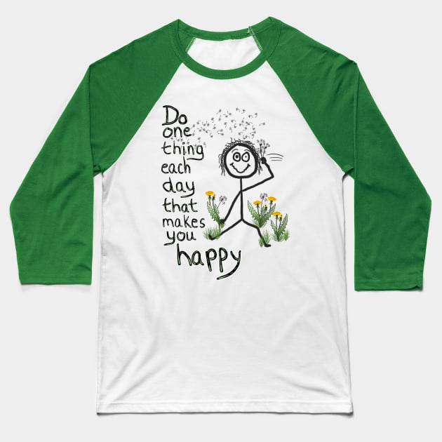 Dandelions Baseball T-Shirt by BisKitsNGravy